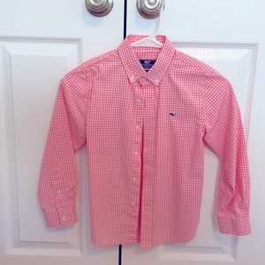Boys Vineyard Vines Button-down Shirt (Size 6)
